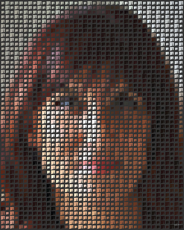 Diversity pixel artwork women 3